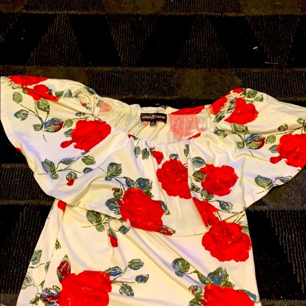 Flower-rose-blouse